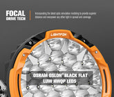 Lightfox 7inch+9inch Osram LED Driving Lights
